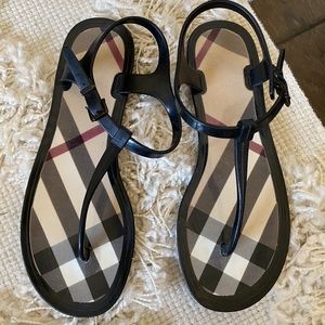 Burberry Jelly Sandals